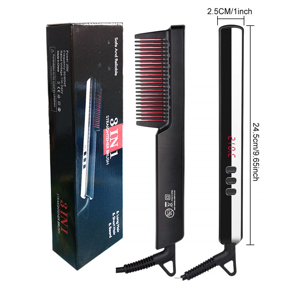 Ladies Straight Hair Comb Men's Multifunctional Hairstyle Comb Personal Care Men's Beard Styling Comb