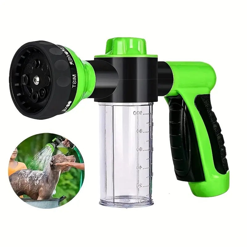 High-Pressure Pet Shower Sprayer – Versatile Outdoor Dog Wash Tool for Pet Bathing, Flower Watering, and Car Washing