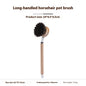 Kitchen Gadget Natural Wooden Brush Sisal Household Kitchen Short Handle Coconut Palm Cleaning Decontamination Brush