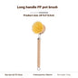 Kitchen Gadget Natural Wooden Brush Sisal Household Kitchen Short Handle Coconut Palm Cleaning Decontamination Brush