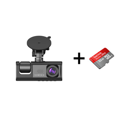 ACE 3 channels Smart HD Dash Cam System for Cars, Vans, Pick Up trucks, RVs Uber, Lyft drivers