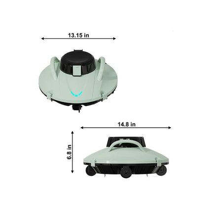 AquaBot kabelloser Poolreiniger, bestbewerteter Poolreiniger, kabelloser Poolreinigungsroboter, Roboter-Poolreiniger