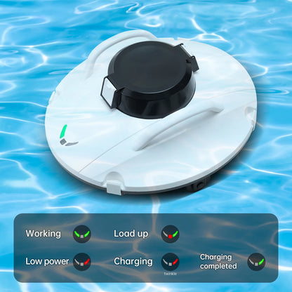 AquaBot Cordless Pool Cleaner, Top Rated Pool Cleaner, Pool Cleaning Robot Cordless, Robotic Pool Cleaner